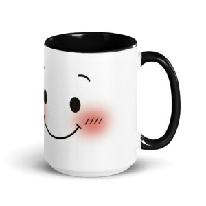 Blushing Mug with Color Inside