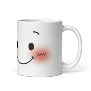Blushing Mug - White glossy mug